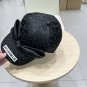 Chanel(New single baseball cap jacquard top layer cowhide fashion (163)