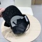 Chanel(New single baseball cap jacquard top layer cowhide fashion (163)