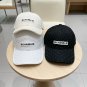 Chanel(New single baseball cap jacquard top layer cowhide fashion (164)