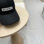 Chanel(New single baseball cap jacquard top layer cowhide fashion (166)