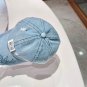 Chanel(New single baseball cap jacquard top layer cowhide fashion (173)