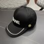Chanel(New single baseball cap jacquard top layer cowhide fashion (174)