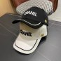 Chanel(New single baseball cap jacquard top layer cowhide fashion (174)