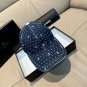 Chanel(New single baseball cap jacquard top layer cowhide fashion (176)