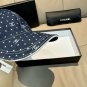 Chanel(New single baseball cap jacquard top layer cowhide fashion (176)