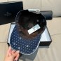 Chanel(New single baseball cap jacquard top layer cowhide fashion (176)
