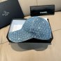 Chanel(New single baseball cap jacquard top layer cowhide fashion (178)