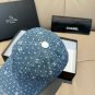 Chanel(New single baseball cap jacquard top layer cowhide fashion (178)