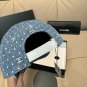 Chanel(New single baseball cap jacquard top layer cowhide fashion (178)