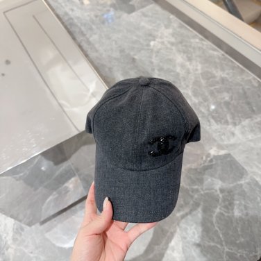 Chanel(New single baseball cap jacquard top layer cowhide fashion (179)