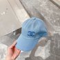 Chanel(New single baseball cap jacquard top layer cowhide fashion (180)