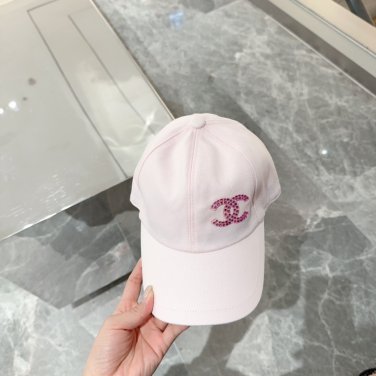Chanel(New single baseball cap jacquard top layer cowhide fashion (182)