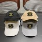 Chanel(New single baseball cap jacquard top layer cowhide fashion (186)