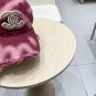Chanel(New single baseball cap jacquard top layer cowhide fashion (193)