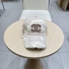 Chanel(New single baseball cap jacquard top layer cowhide fashion (194)