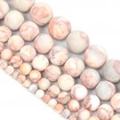 10mm Delicate Veined Frosted Red Network Beads for Timeless Beauty