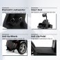 PSJXY4D-W1171107066 Black 800W four-wheel electric motorcycle