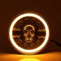 45W-led Truck Lighting 7-inch SUV Headlights Skull Design Angel Eyes DRL Amber