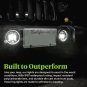PSW00354 30W-LED road car fog lamp turn signal circular fog lamp 90mm Lada Tractor Engineering