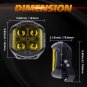 PSSL6 65W-led spotlight wrangler working light 8.5 inch UTV ATV Motorcycle auxiliary light