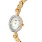 Lucien Piccard Dufonte Women's Goldtone Diamond Watch