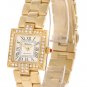Dufonte by Lucien Piccard Women's Goldtone CZ Accent Watch