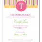 Baby Birth Boy or Girl Birth Announcements Announcement Flat Panel Cards