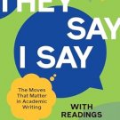 They Say / I Say with Readings Fifth 5th Edition 5e eTextbook