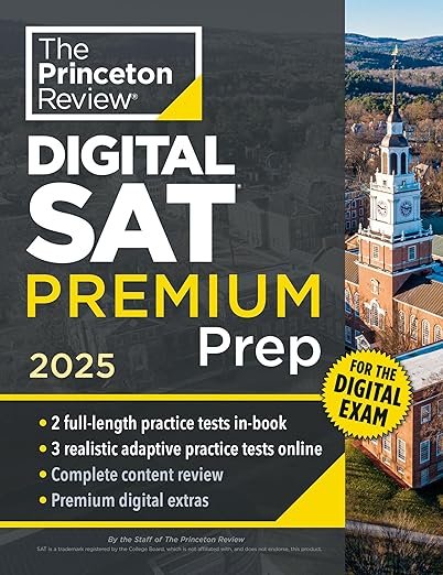 Princeton Review Digital SAT Premium Prep 2025 eTextbook