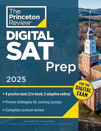 Princeton Review Digital SAT Prep 2025 eTextbook