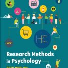 Research Methods in Psychology: Evaluating a World of Information 4th Edition