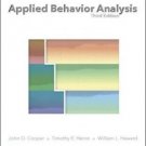 Applied Behavior Analysis 3rd Third Edition 3e