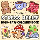 Stress Relief Coloring Book Coco Wyo