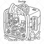 Little Corner: Coloring Book for Adults and Teens Coco Wyo