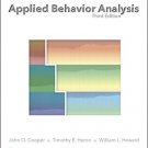 Applied Behavior Analysis 3rd Third Edition 3e