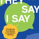 They Say / I Say Fifth Edition 5e eTextbook