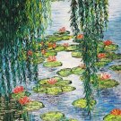 oil painting - Pond water lily