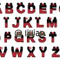 pdf MINNIE MOUSE ALPHABET ALPHABETS ALPHABETICAL ABC TO Z Sampler COUNTED CROSS STITCH PATTERN