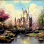 4 Sets PRINCESS PRINCESSES CASTLE FIREWORK MICKEY Counted Cross Stitch PATTERNS