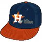 new BaseBall CAP Fan HOUSTOASTROS Counted Cross Stitch PATTERN CHART