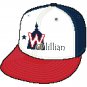 new BaseBall CAP Fan WASHINGTONATIONALS Counted Cross Stitch PATTERN CHART