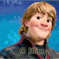 new *FROZEN KRISTOFF HEAD POTRAIT* Counted Cross Stitch PATTERN