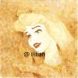 new *SEPIA PRINCESS SLEEPING BEAUTY* Counted Cross Stitch PATTERN