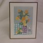 Etched Flower Vase Picture