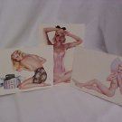 Sexy VARGA Retro Vintage Esquire  Pin-up Girls Postcards