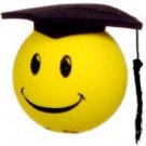 Smiley is a Graduate ! Antenna Topper-Balls