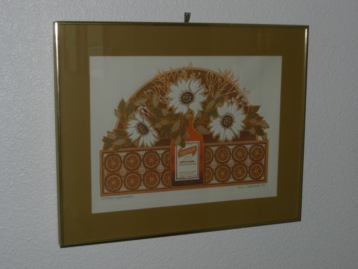 COINTREAU WITH FLOWERS-Original by VIRGIL THRASHER