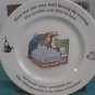 Wedgewood PETER RABBIT Beatrix Potter Bedtime Plate