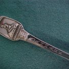 Vintage Denmark Art Nouveau Sterling Silver Spoon