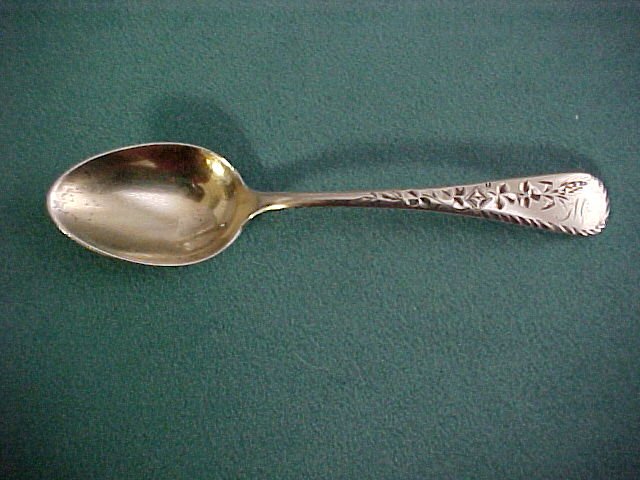 STERLING SILVER  Monogramed SPOON